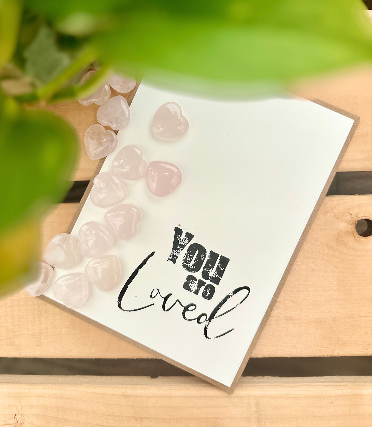 You Are Loved Fold Over Card